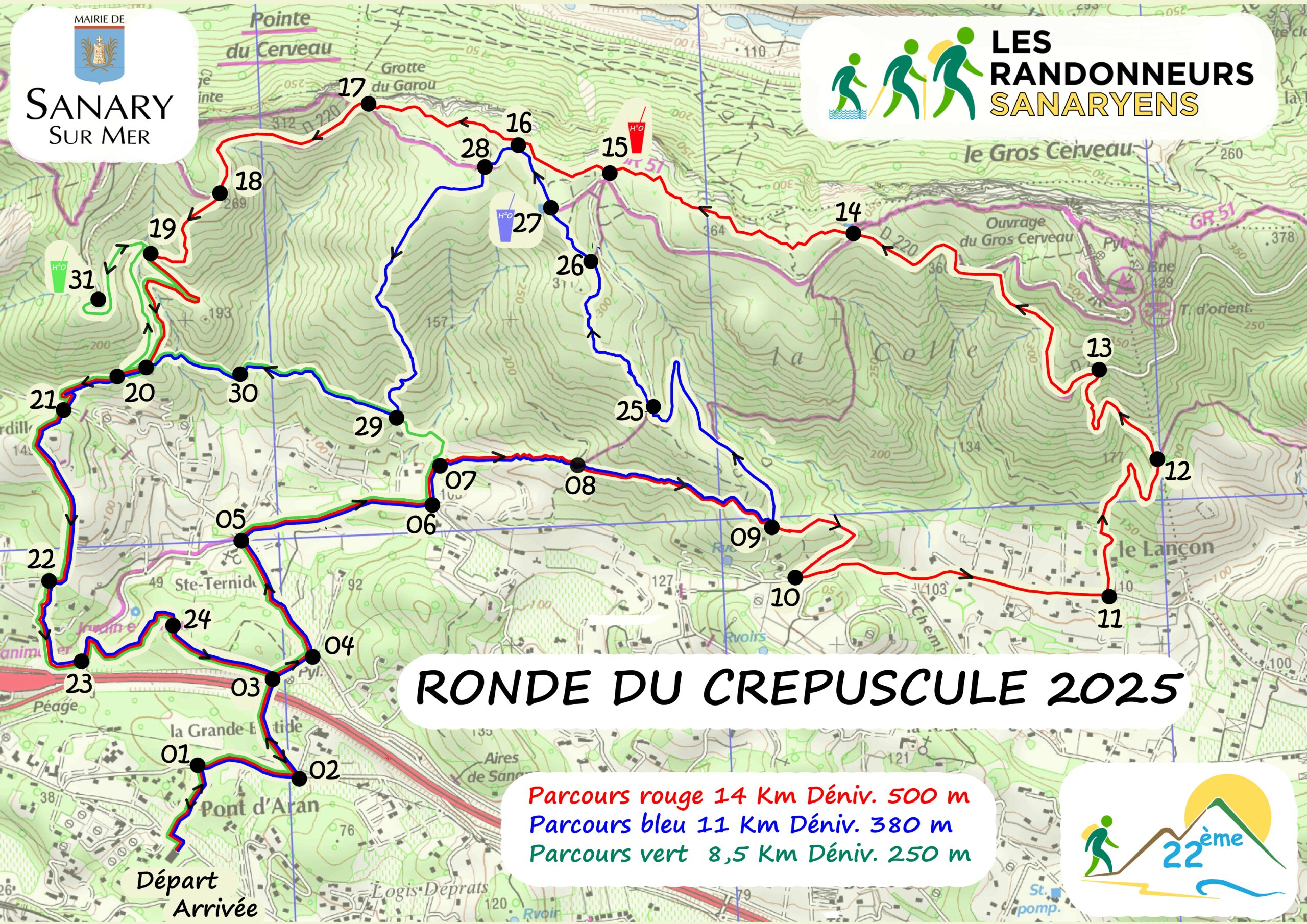 RONDE-2025 parcours-A